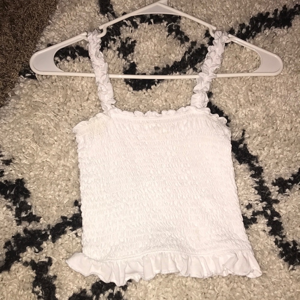 White tank top